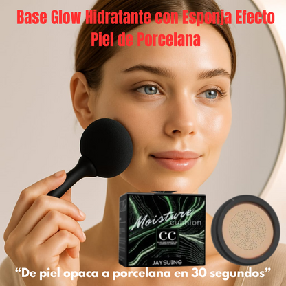 Base Hidratante Glow Efecto Porcelana