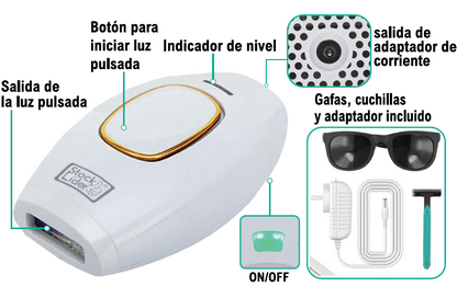 Depiladora Laser IPL Resultados Duraderos